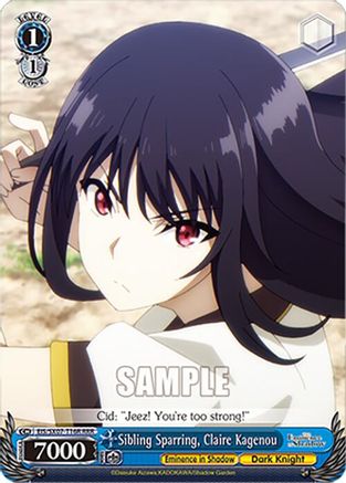 Sibling Sparring, Claire Kagenou (RRR) (EIS/SX07-T16R) - The Eminence in Shadow