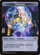 Treasure Token (NEO-017) - Kamigawa: Neon Dynasty Tokens Foil