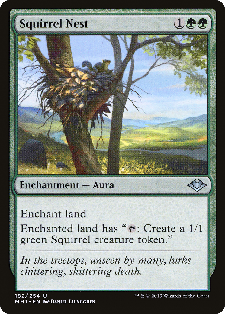 Squirrel Nest (MH1-182)  Foil - Modern Horizons
