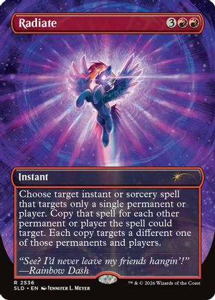Radiate (SLD-2536)  Foil - Secret Lair Drop Series