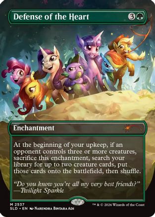 Defense of the Heart (SLD-2537)  - Secret Lair Drop Series