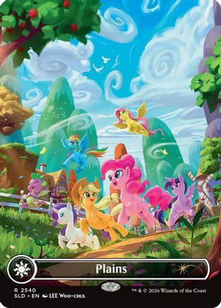 Plains (2540) (SLD-2540)  Foil - Secret Lair Drop Series