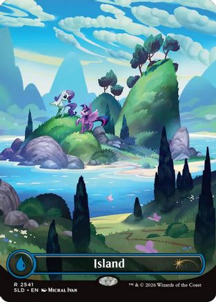 Island (2541) (SLD-2541)  Foil - Secret Lair Drop Series