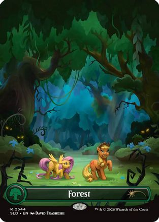 Forest (2544) (SLD-2544)  Foil - Secret Lair Drop Series