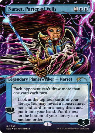 Narset, Parter of Veils (2397) (SLD-2397)  Foil - Secret Lair Drop Series