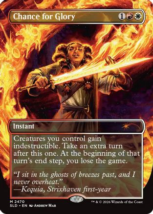 Chance for Glory (SLD-2470)  Foil - Secret Lair Drop Series