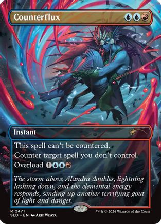 Counterflux (2471) (SLD-2471)  Foil - Secret Lair Drop Series