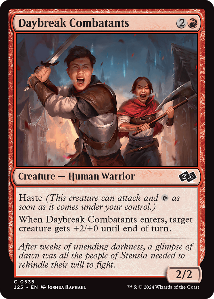 Daybreak Combatants (J25-535)  - Foundations Jumpstart