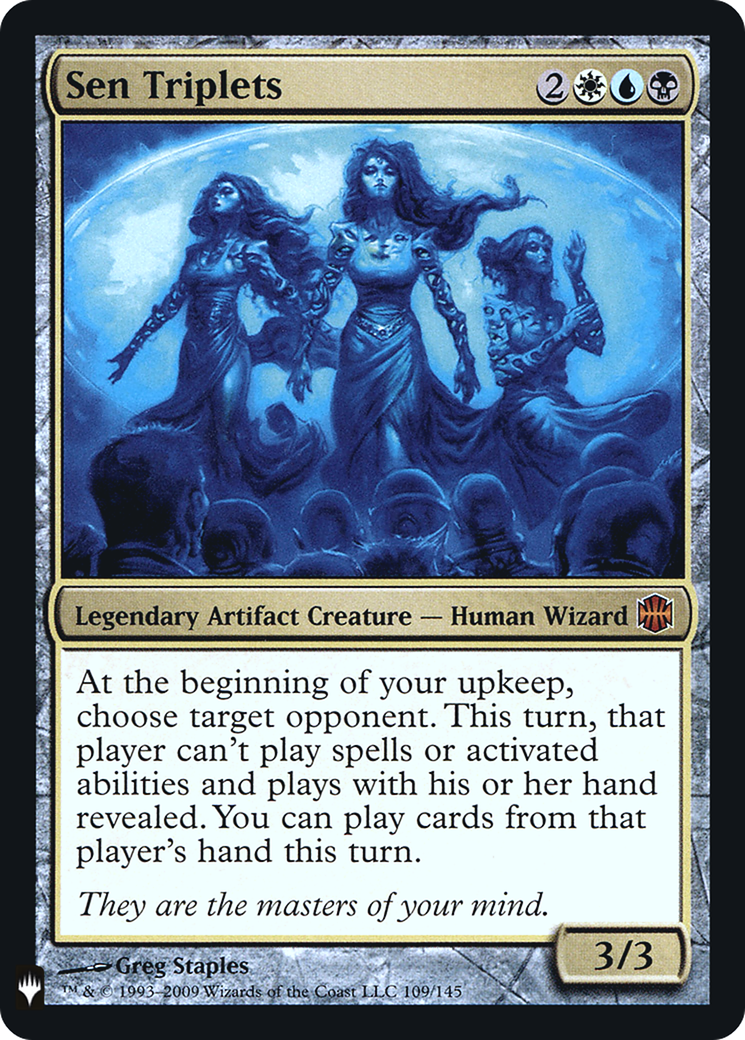 Sen Triplets (LIST-109)  Foil - The List