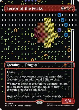 Terror of the Peaks (SLD-2650)  - Secret Lair Drop Series
