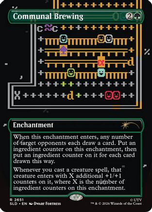 Communal Brewing (SLD-2651)  Foil - Secret Lair Drop Series