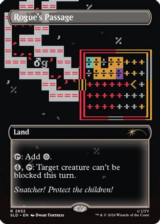 Rogue's Passage (2652) (SLD-2652)  Foil - Secret Lair Drop Series