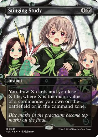 Stinging Study (SLD-2481)  - Secret Lair Drop Series