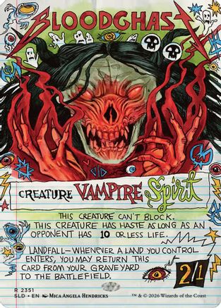 Bloodghast (2351) (SLD-2351)  - Secret Lair Drop Series