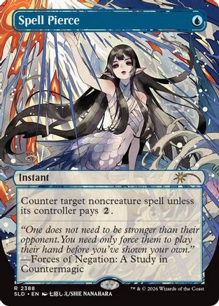 Spell Pierce (2388) (SLD-2388)  - Secret Lair Drop Series