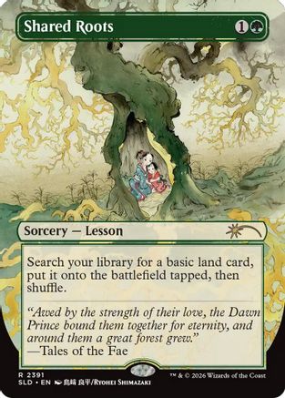 Shared Roots (SLD-2391)  Foil - Secret Lair Drop Series