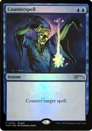 Counterspell (Graphic Novel Insert) (MEDIA-002)  Foil - Media Promos