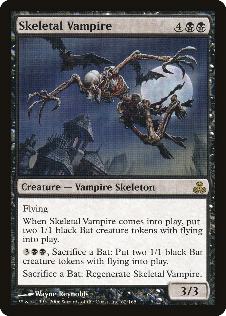Skeletal Vampire (GPT-062)  - Guildpact