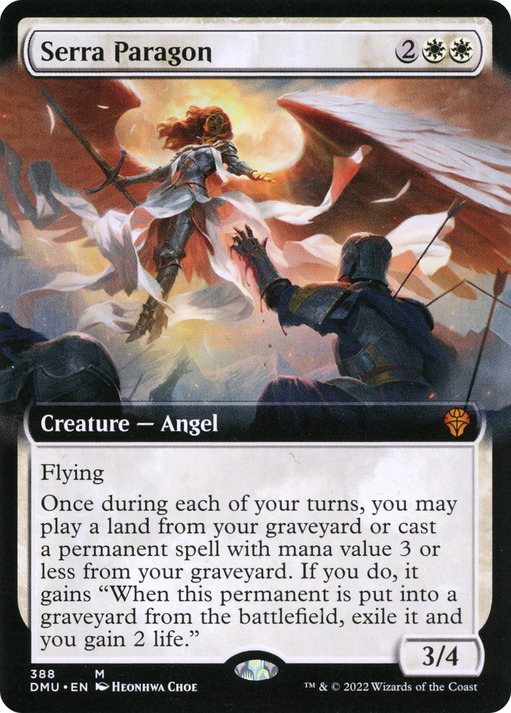 Serra Paragon (Extended Art) (DMU-388)  Foil - Dominaria United: (Extended Art)