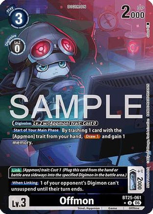 Offmon (Full Art) (BT25-061) - Dual Revolution Foil