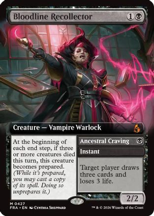 Blodline Recollector (Extended Art) (-427)  Foil - Reality Fracture