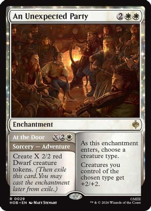 An Unexpected Party (HOB-029)  Foil - The Hobbit