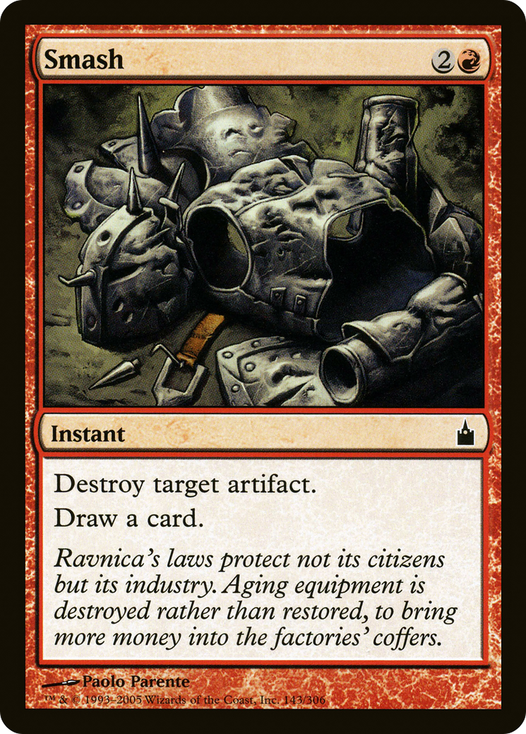 Smash (RAV-143)  Foil - Ravnica: City of Guilds