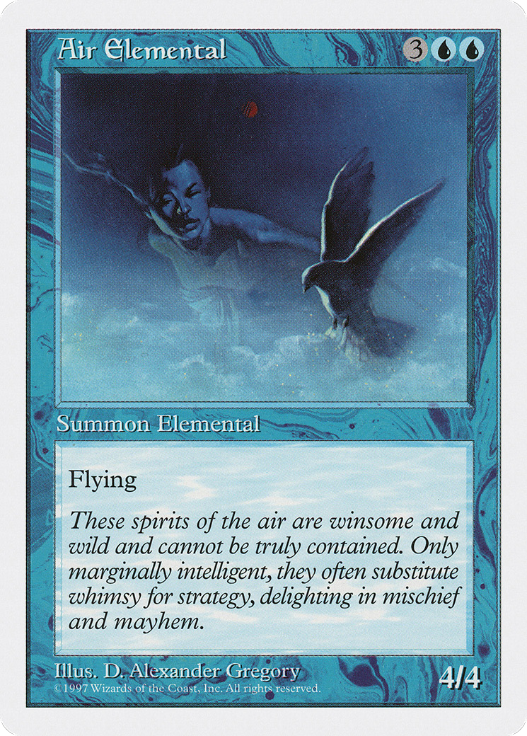 Air Elemental (5ED-)  - Fifth Edition