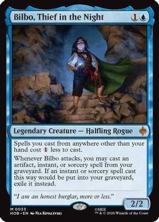 Bilbo, Thief in the Night (HOB-033)  Foil - The Hobbit