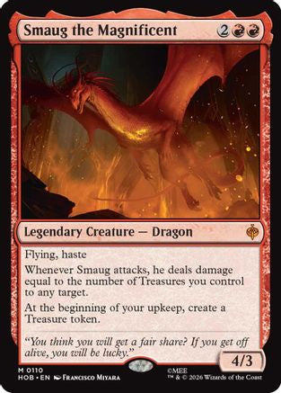 Smaug the Magnificent (HOB-110)  Foil - The Hobbit