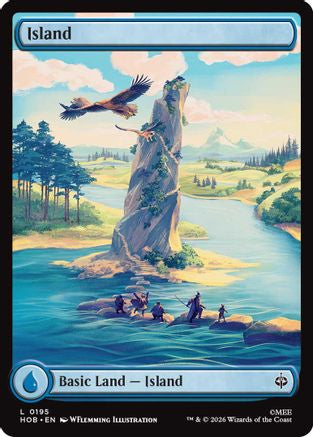 Island (0195) (HOB-195)  Foil - The Hobbit