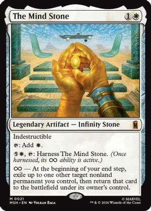 The Mind Stone (MSH-021)  - Marvel Super Heroes