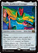 Vision, Synthezoid Avenger (MSH-119)  - Marvel Super Heroes