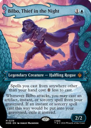 Bilbo, Thief in the Night (Showcase) (HOB-219)  Foil - The Hobbit