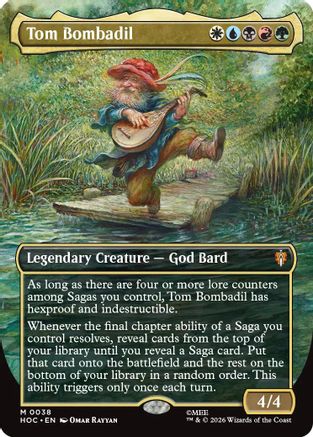 Tom Bombadil (Borderless) (HOB-038)  Foil - The Hobbit