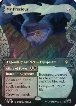 My Precious (Showcase) (Surge Foil) (HOB-271)  Foil - The Hobbit