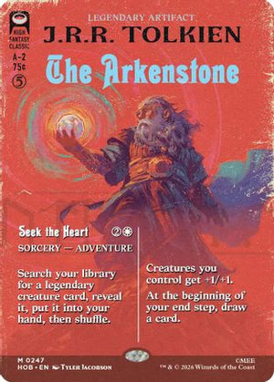 The Arkenstone (Borderless) (HOB-247)  Foil - The Hobbit