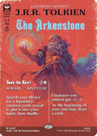 The Arkenstone (Borderless) (HOB-247)  Foil - The Hobbit