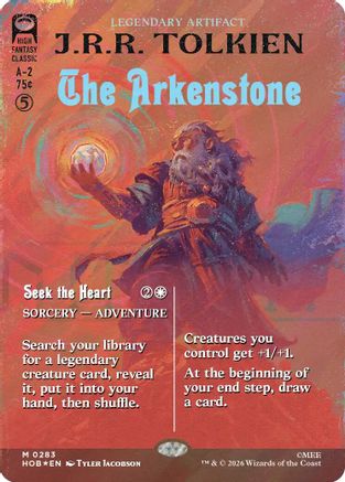 The Arkenstone (Borderless) (Surge Foil) (HOB-283)  Foil - The Hobbit
