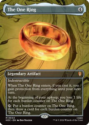 The One Ring (Borderless) (HOB-044)  Foil - The Hobbit