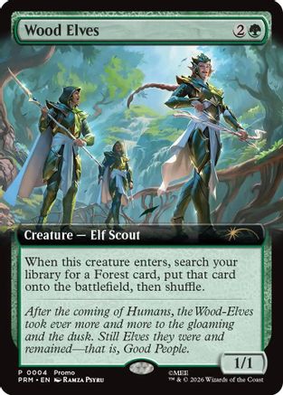 Wood Elves (Extended Art) (PRM-004)  Foil - Promo Pack: The Hobbit