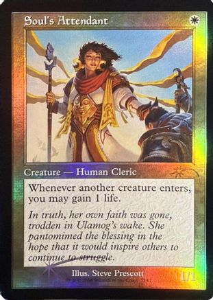 Soul's Attendant (Retro Frame) (SLD-7147)  Foil - Secret Lair Drop Series