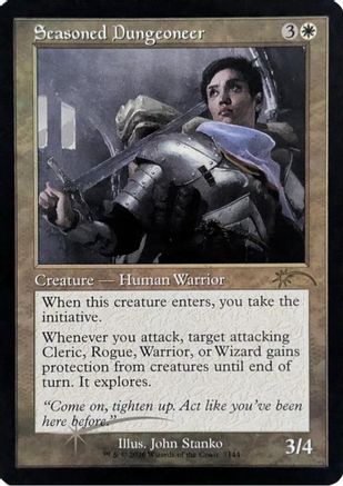 Seasoned Dungeoneer (Retro Frame) (SLD-7144)  Foil - Secret Lair Drop Series
