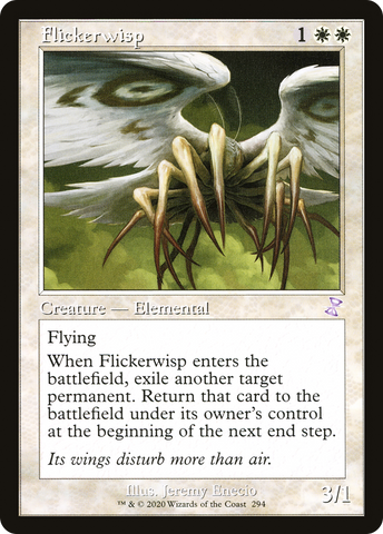 Flickerwisp (TSR-294)  Foil - Time Spiral Remastered