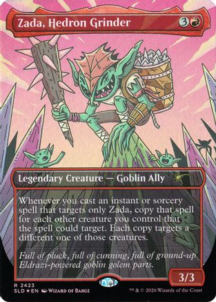 Zada, Hedron Grinder (SLD-2406)  Foil - Secret Lair Drop Series