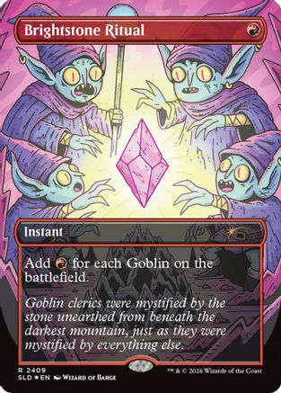 Brightstone Ritual (SLD-2409)  Foil - Secret Lair Drop Series