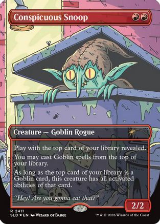 Conspicuous Snoop (SLD-2411)  Foil - Secret Lair Drop Series