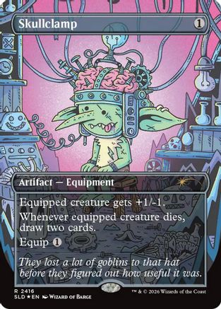 Skullclamp (2416) (SLD-2416)  Foil - Secret Lair Drop Series