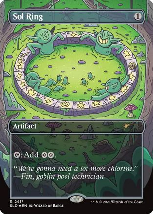 Sol Ring (2417) (SLD-2417)  Foil - Secret Lair Drop Series