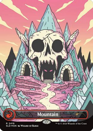 Mountain (2419) (SLD-2419)  Foil - Secret Lair Drop Series